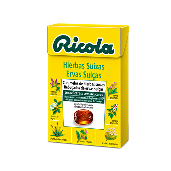 Imagen de Ricola caramelos hierbas suizas sin azucar 50g