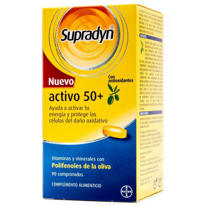 Imagen de Supradyn activo 50+ antioxidante 90